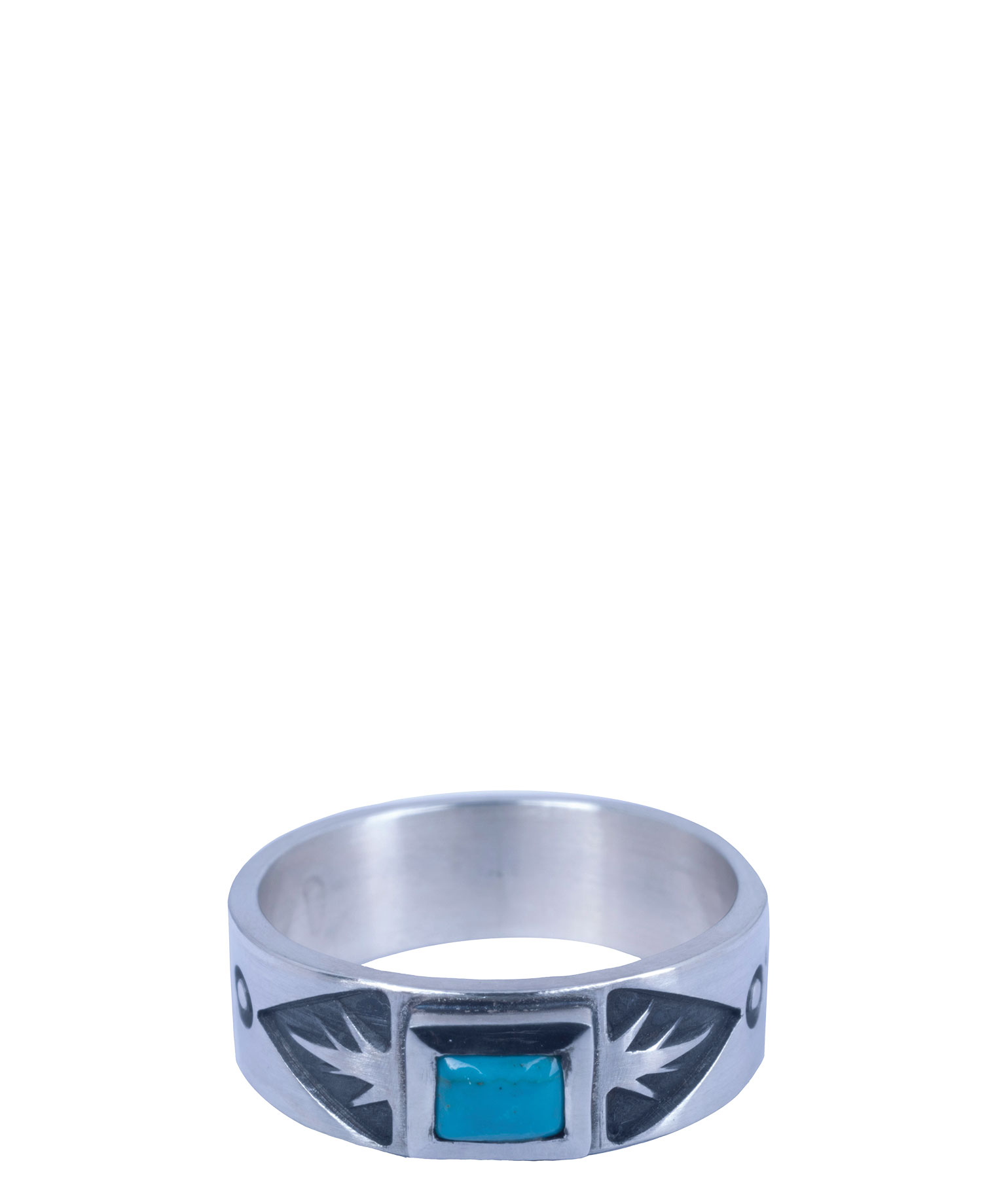 [JOSILVER] NATIVE AMERICAN RING TYPE.2_TURQUOISE