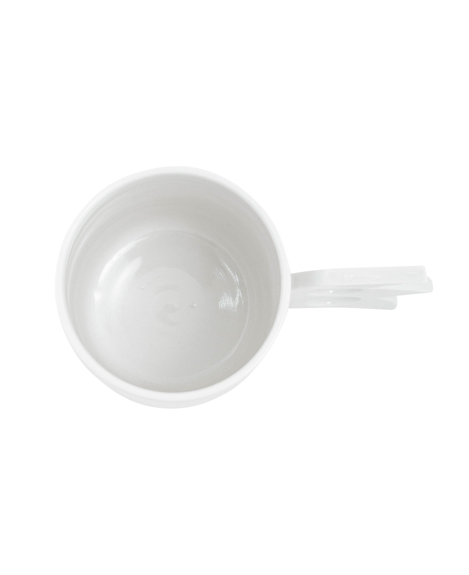 SHINIKATA FLAME NUCKLE MUG_OFF WHITE