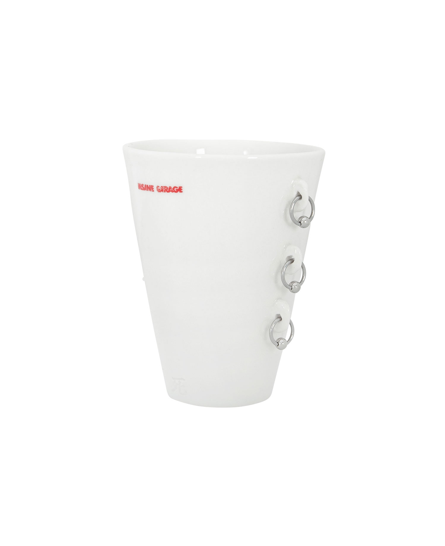 SHINIKATA MULTI-PIERCING CUP_OFF WHITE