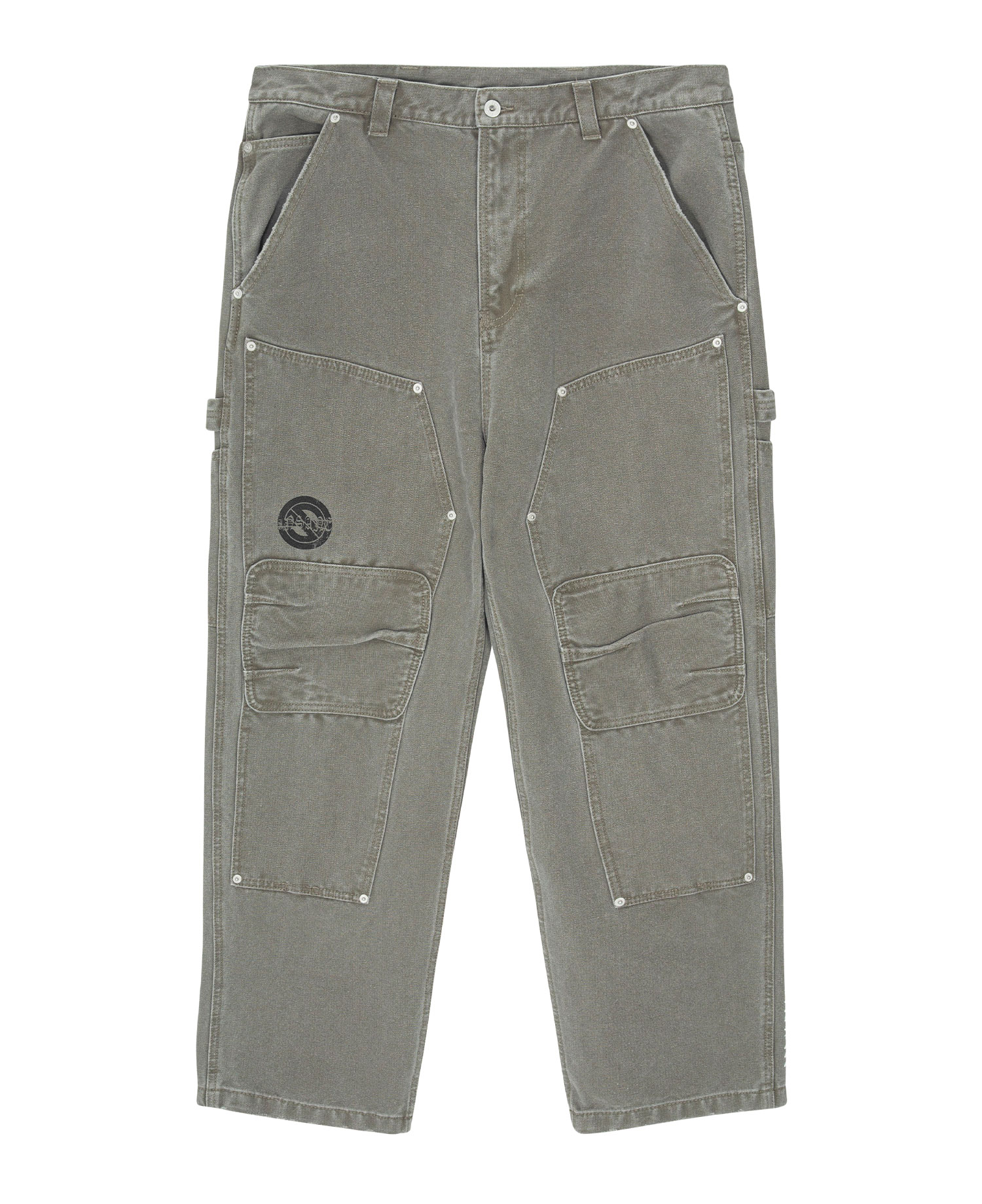 [RE-WORK] INSANE DOUBLE-KNEE WORKPANTS_WOOD