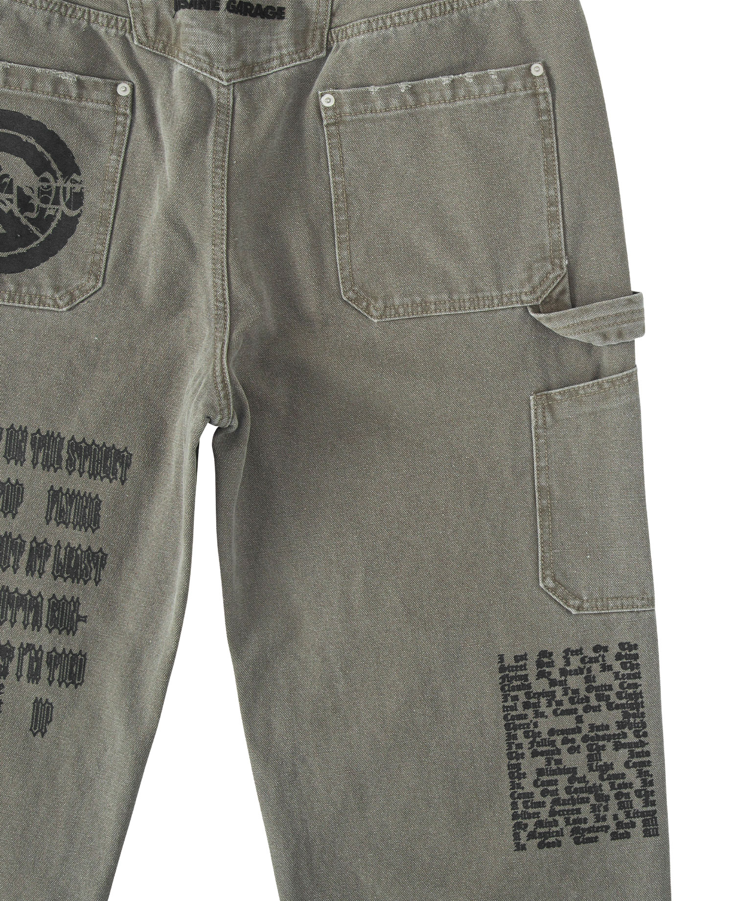 [RE-WORK] INSANE DOUBLE-KNEE WORKPANTS_WOOD