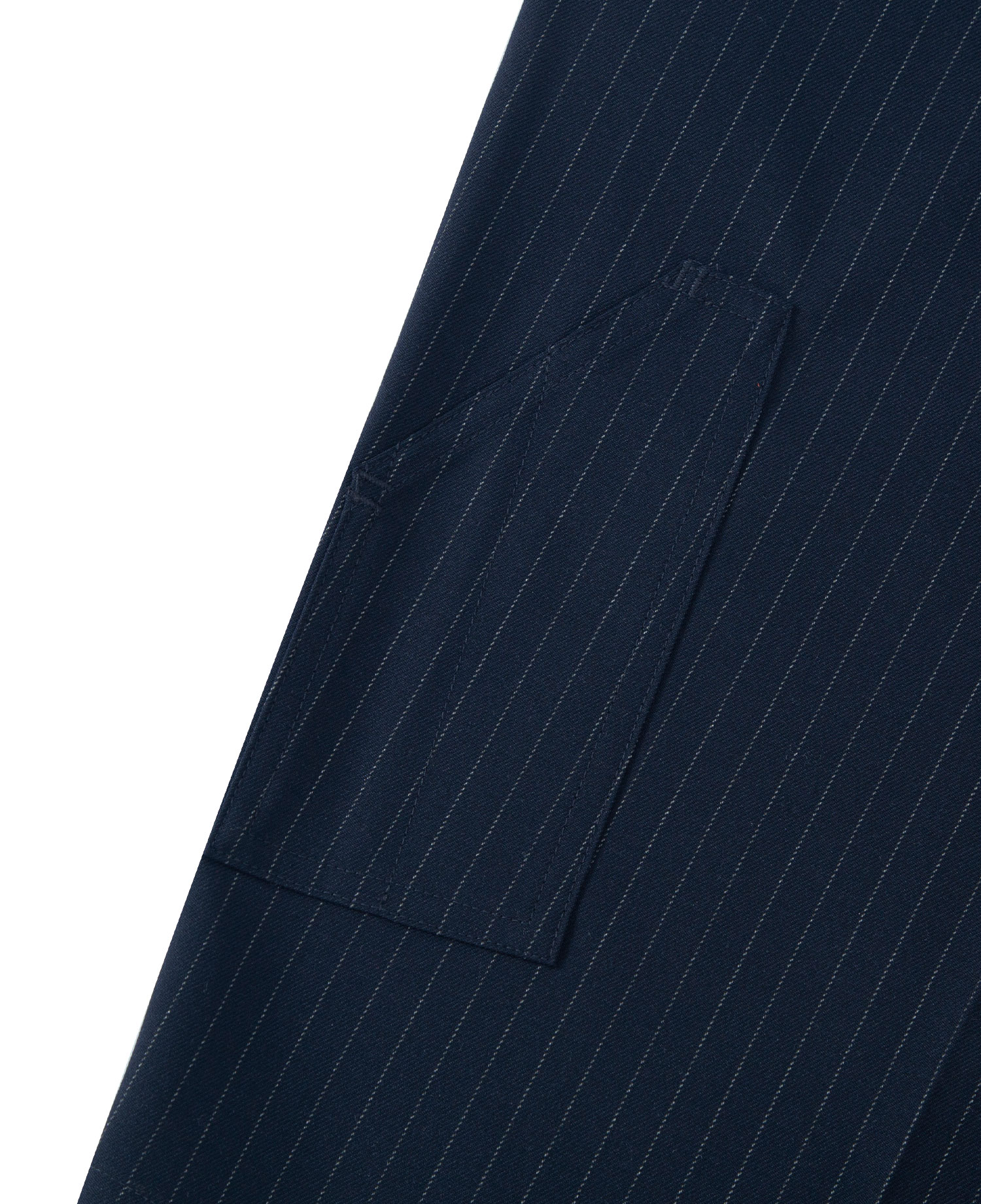 INSANE TAILORED PIN STRIPE SHORTS_NAVY