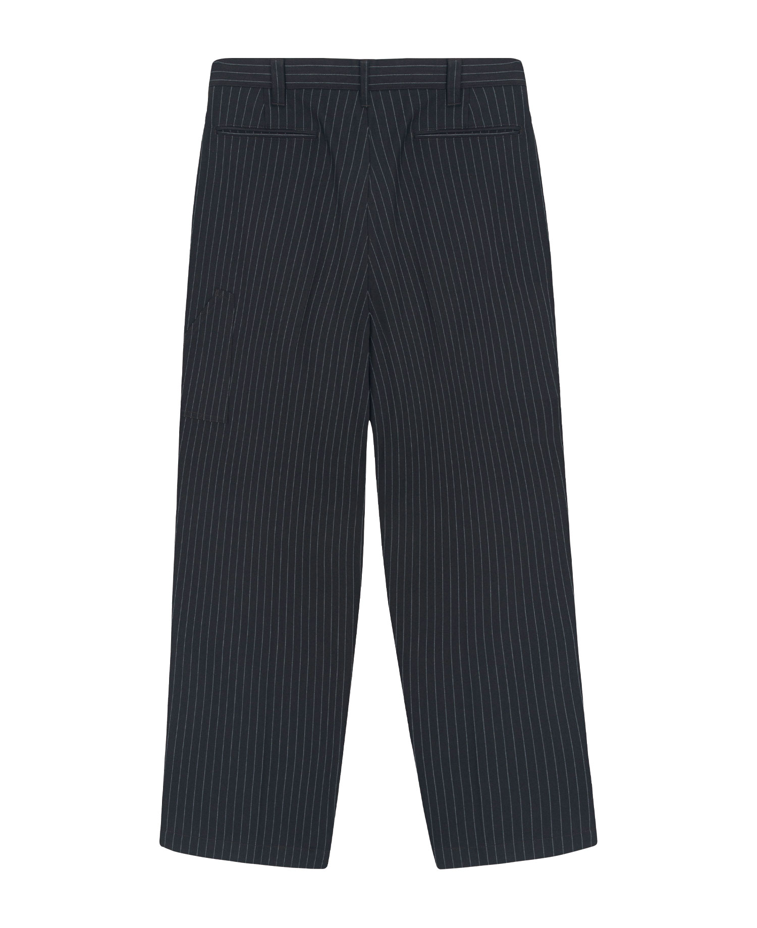 INSANE TAILORED PIN STRIPE SLACKS_BROWN