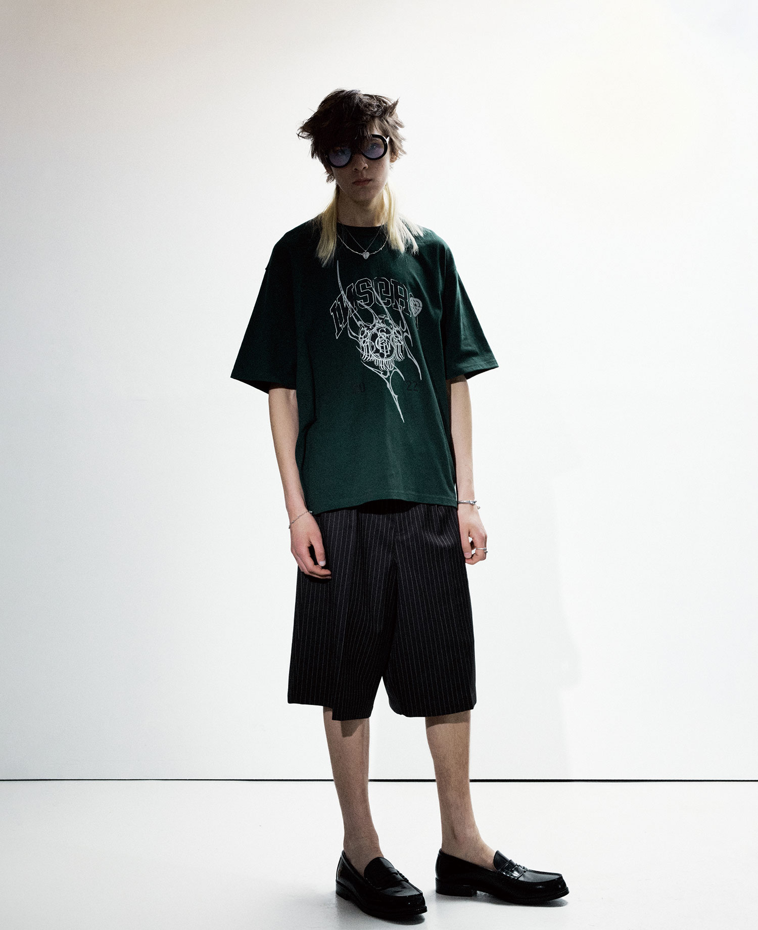 INSANE UNIVERSITY GRAPHIC T-SHIRT_GREEN