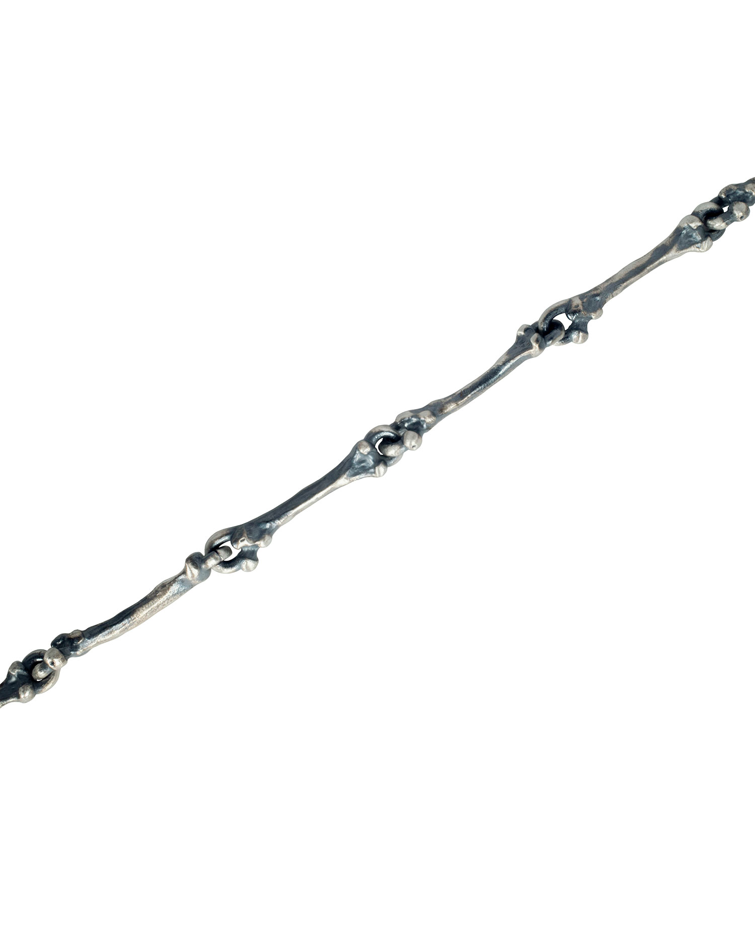 [JOSILVER] BONE CHAIN NECKLACE
