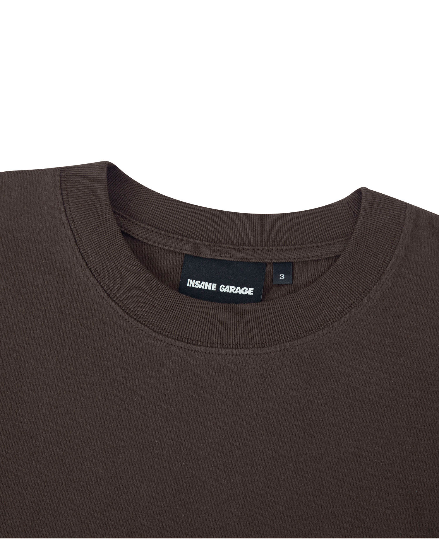 INSANE GRAPHIC POCKET T-SHIRT_BROWN