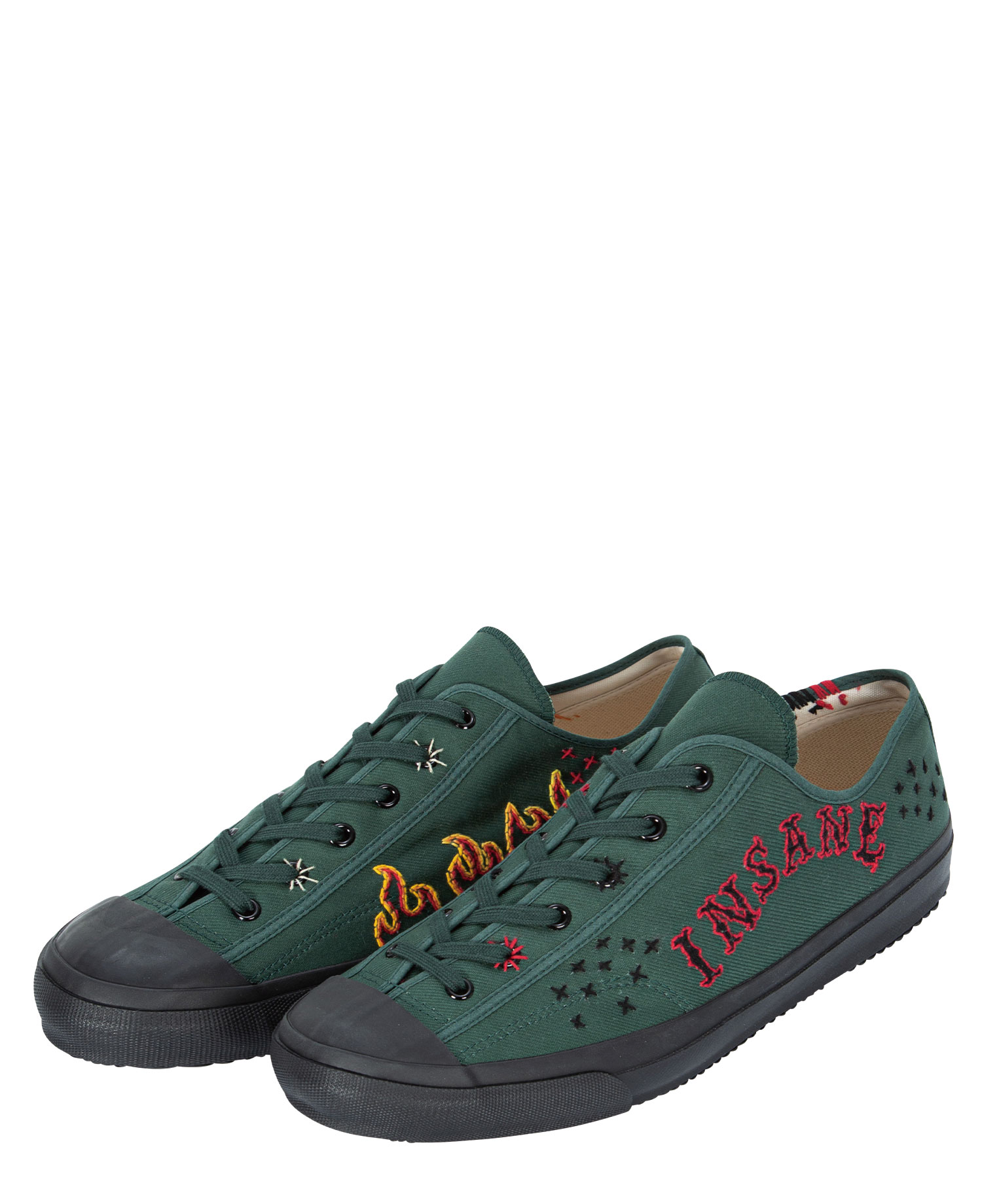 INSANE-EMBROIDERED GYM CLASSIC_DARK GREEN
