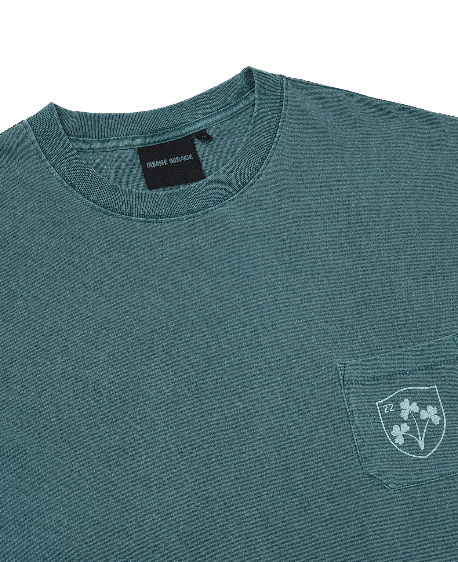 INSANE SNAKE GRAPHIC LONG SLV_TEAL
