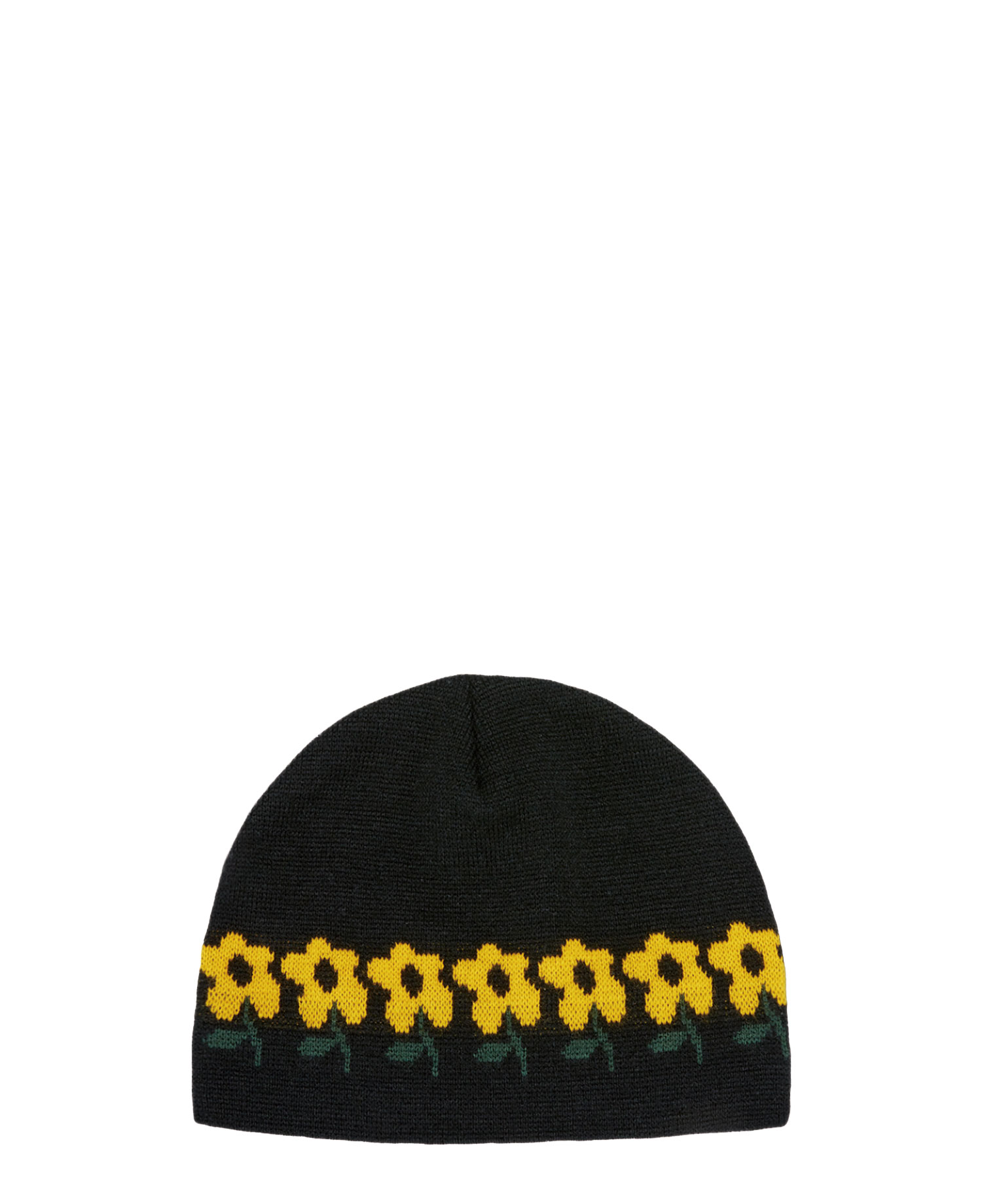 [MEDIUMS] LINE SUNFLOWER BEANIE