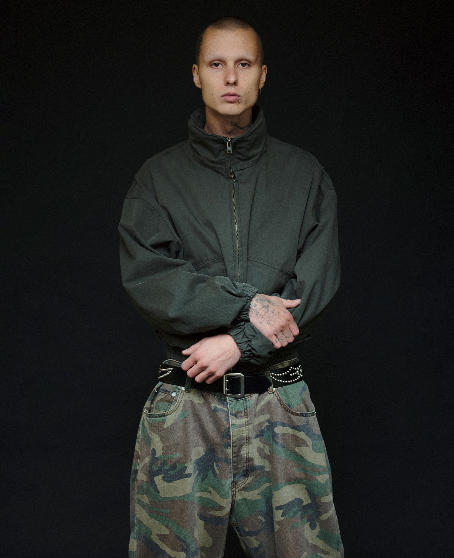INSANE AVIATOR JACKET_KHAKI