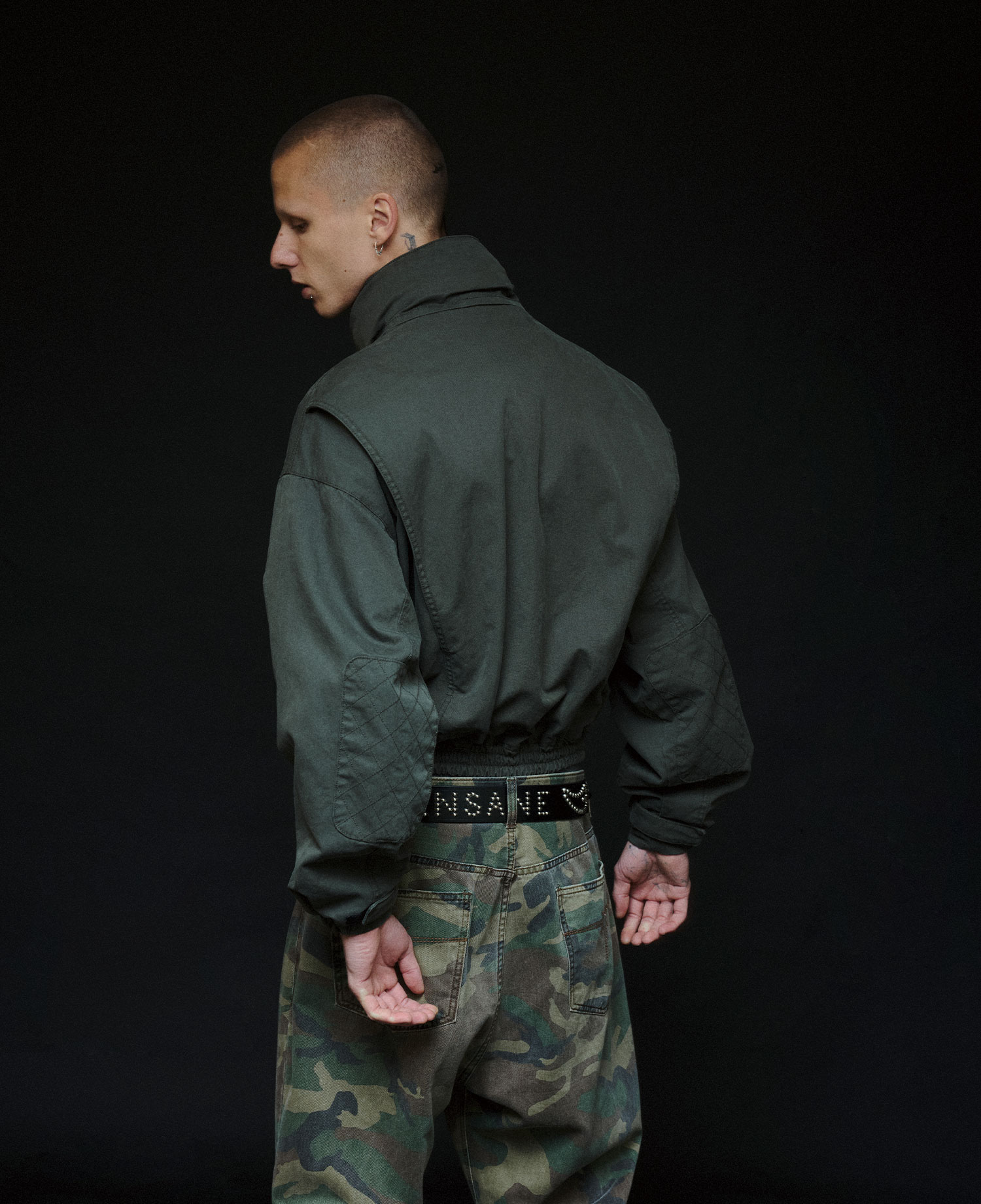 INSANE AVIATOR JACKET_KHAKI