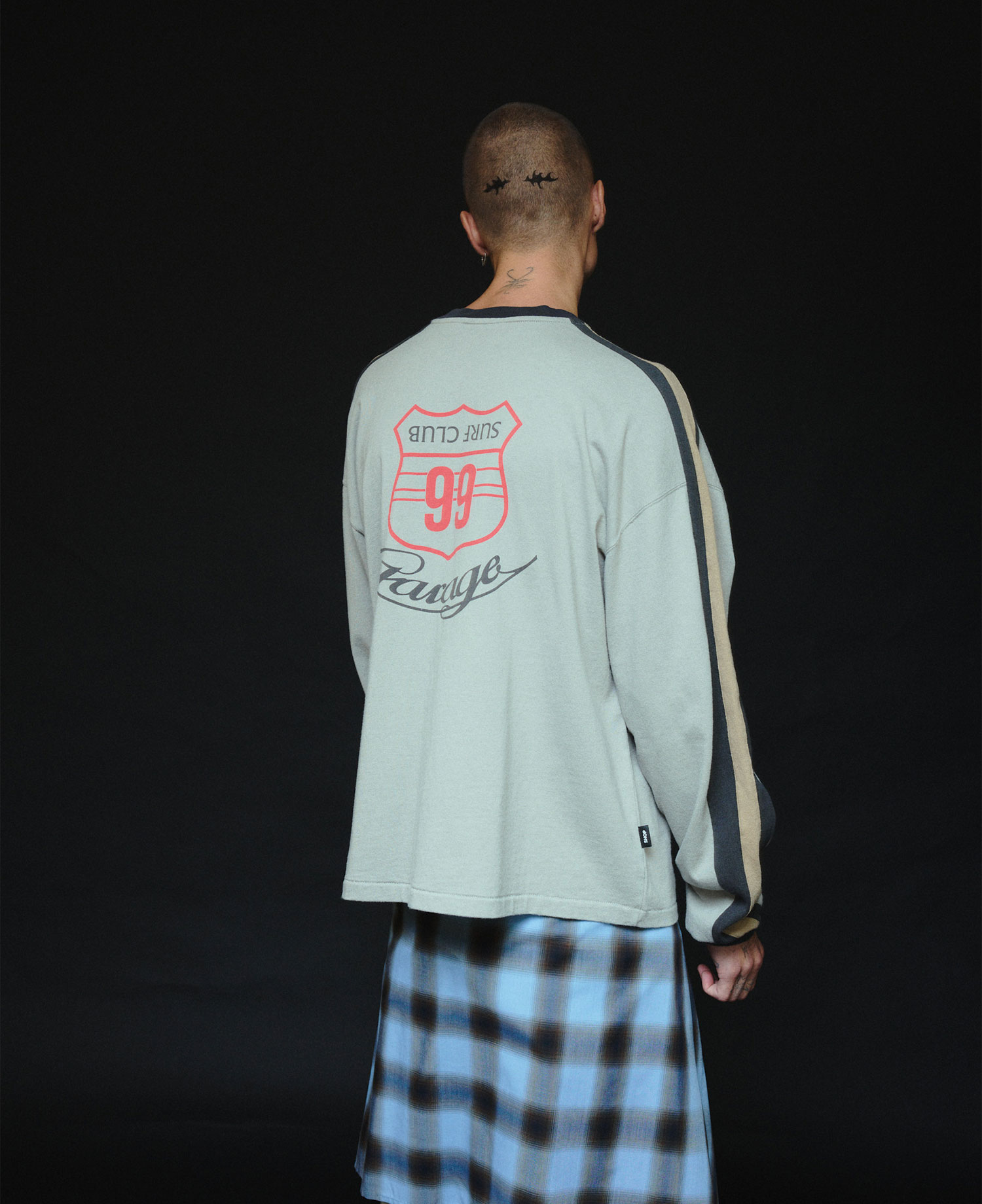 INSANE TRACK LONG SLV_GRAY