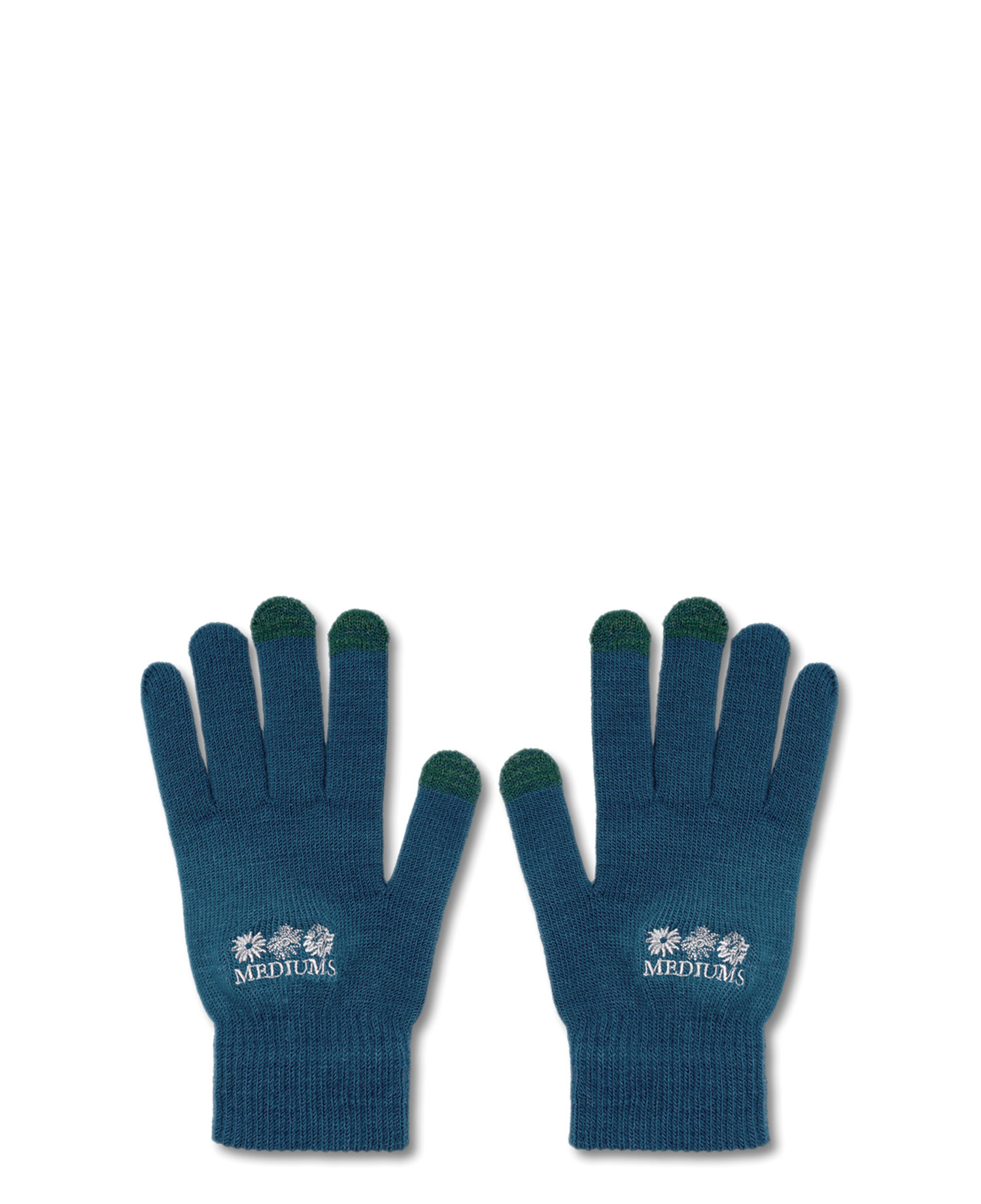 [MEDIUMS] SUNFLOWER LOGO GLOVES_TEAL