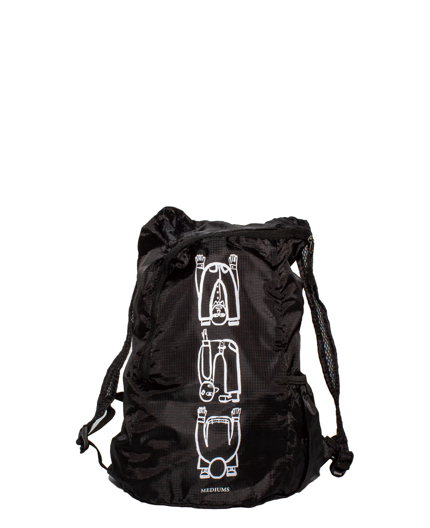 [MEDIUMS] ORIGAMI MAN BACKPACK_BLACK
