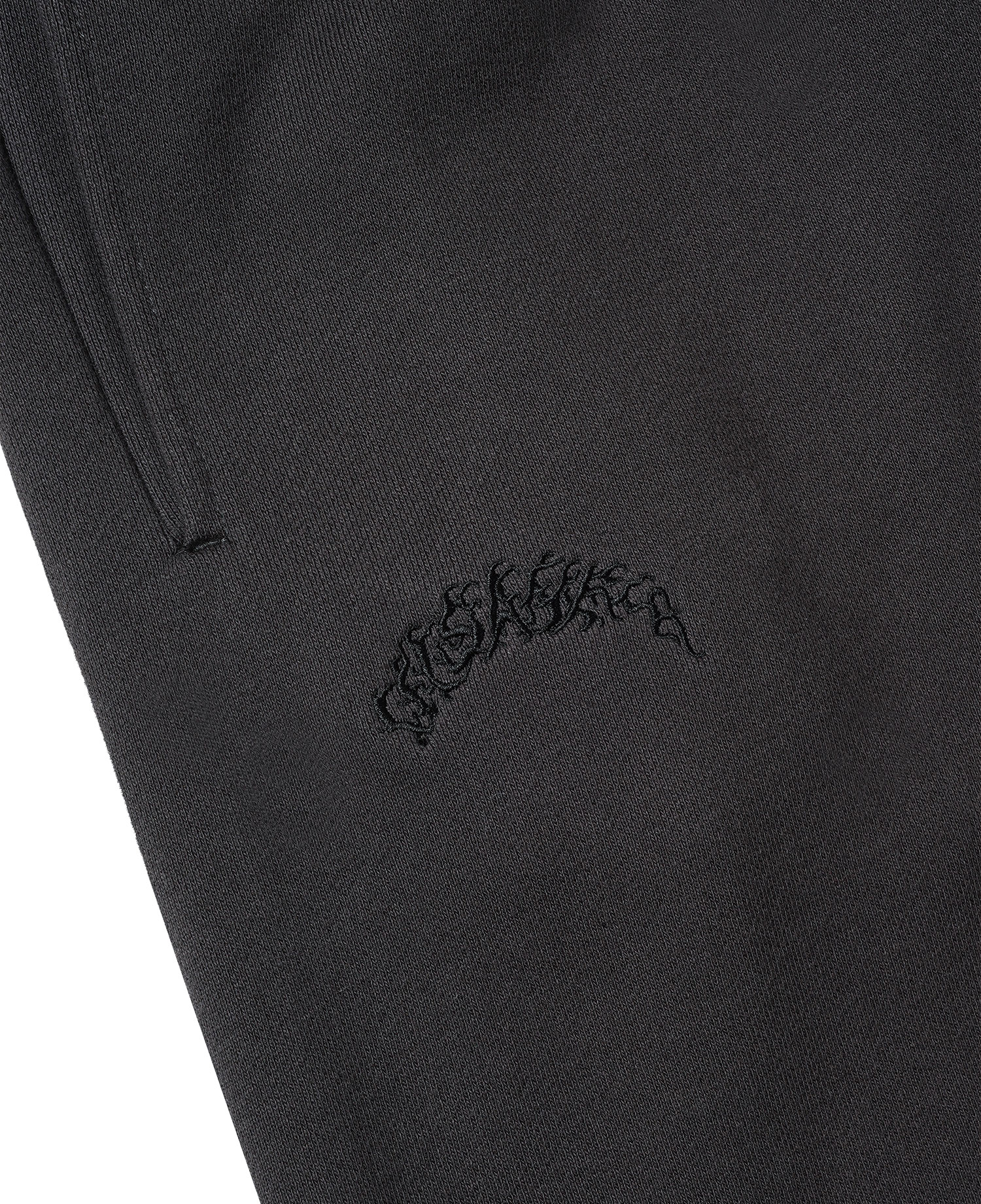 INSANE GRAPHIC LOGO SWEAT PANTS_CHARCOAL