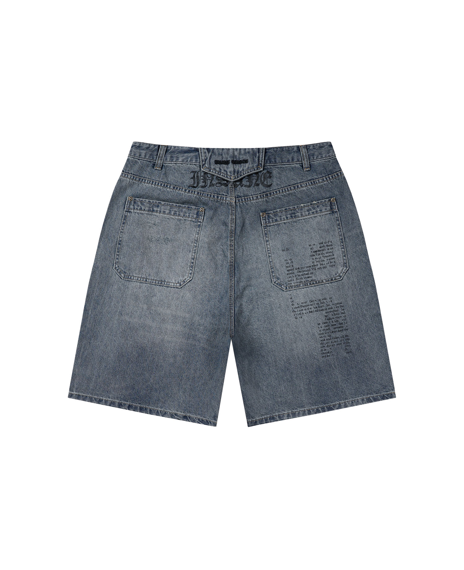 INSANE DENIM HALF PANTS_INDIGO