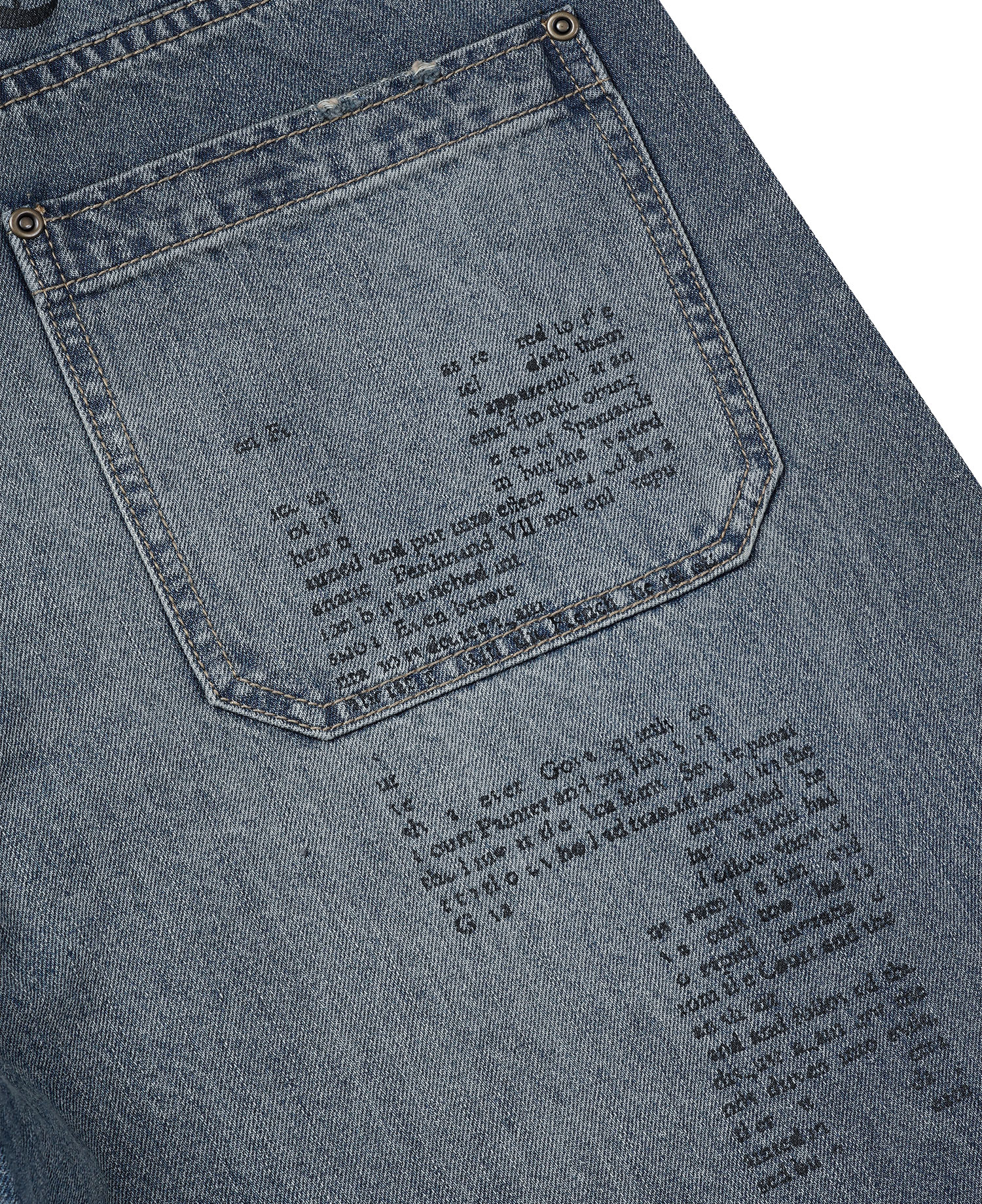 INSANE DENIM HALF PANTS_INDIGO