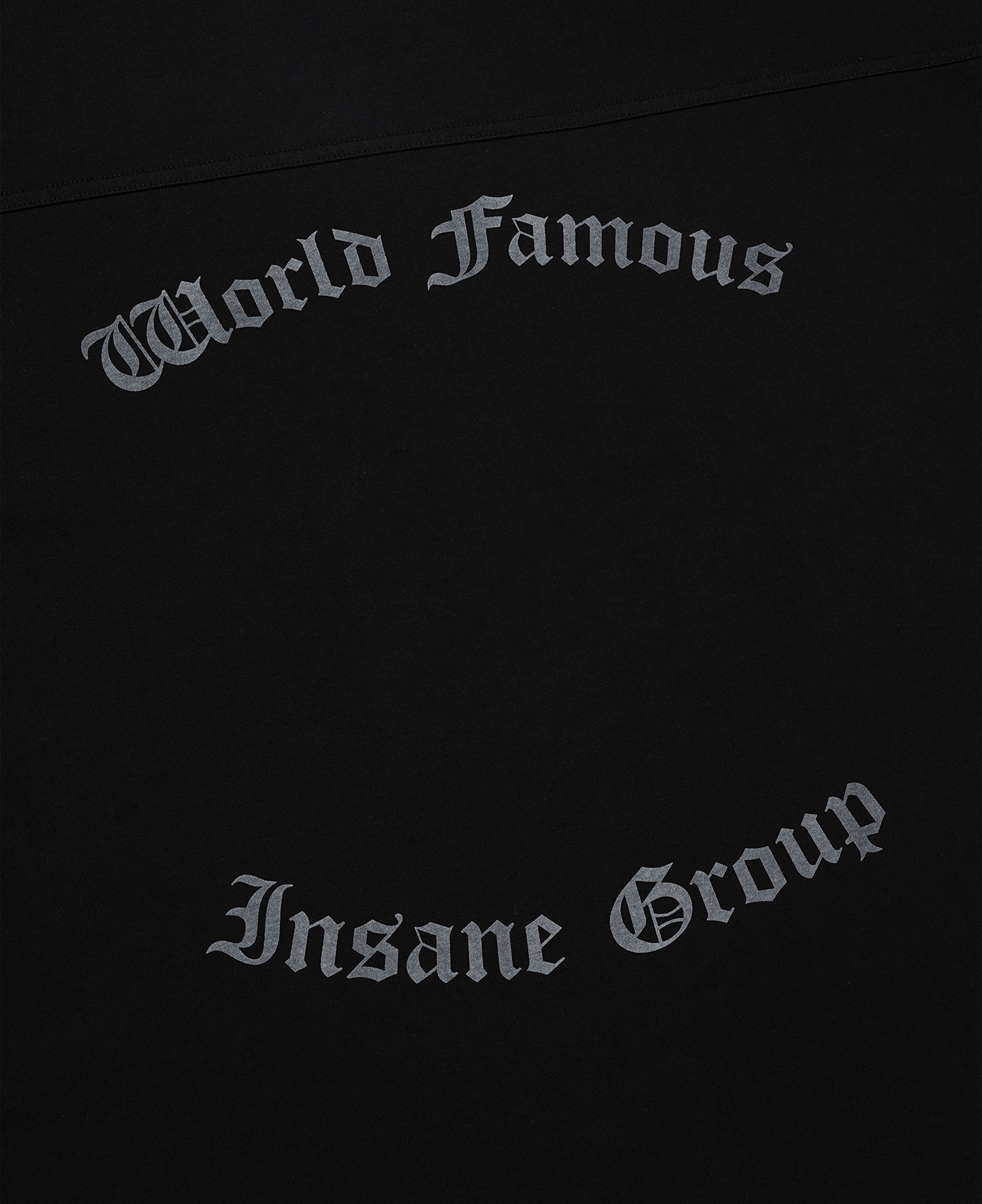 INSANE GRAPHIC V-NECK T-SHIRT_BLACK