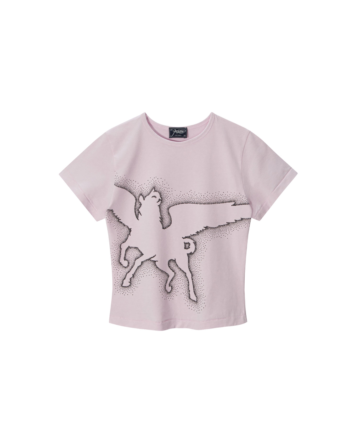 INSANE WOMEN UNICORN T-SHIRT_PINK