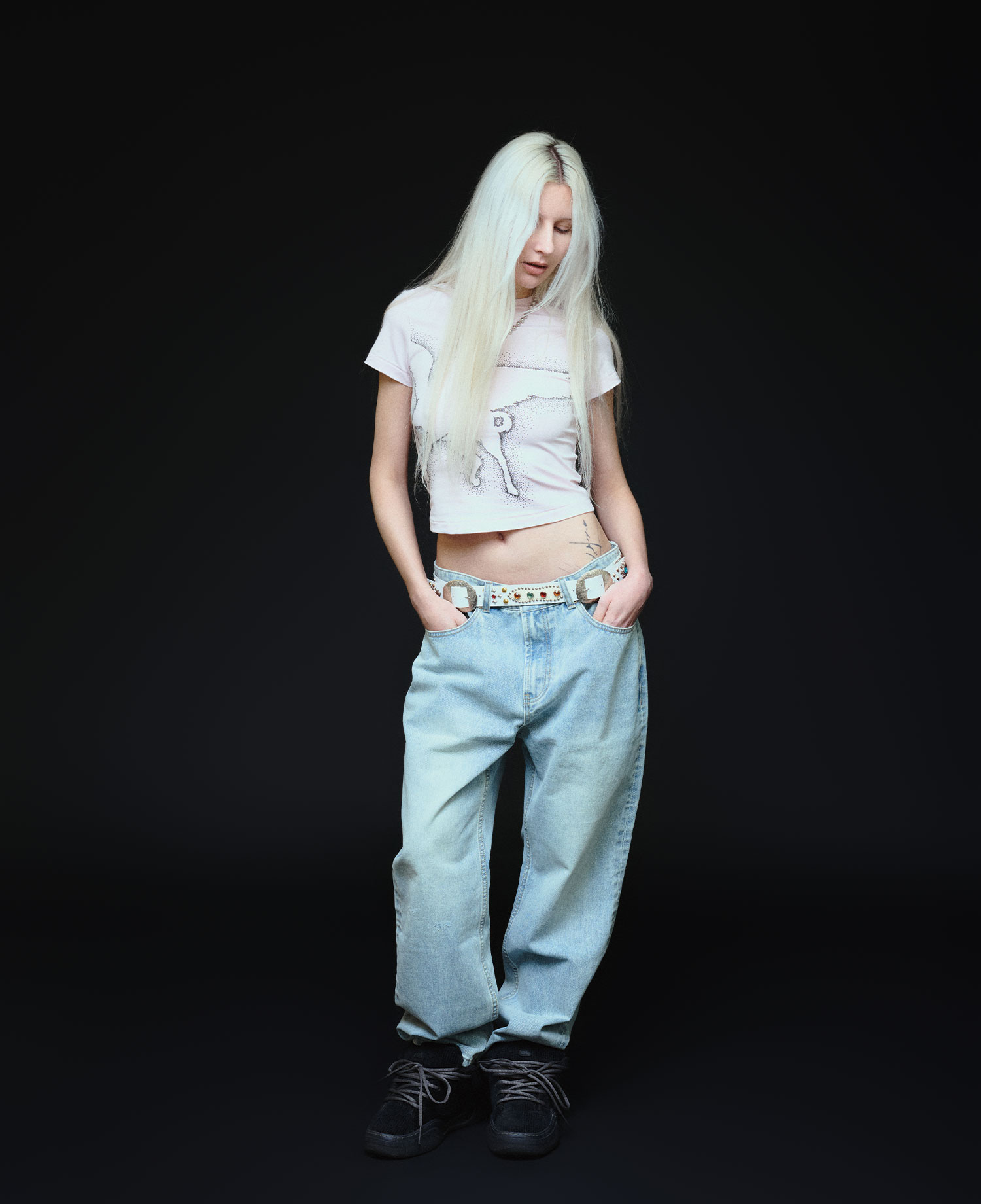INSANE WOMEN UNICORN T-SHIRT_PINK