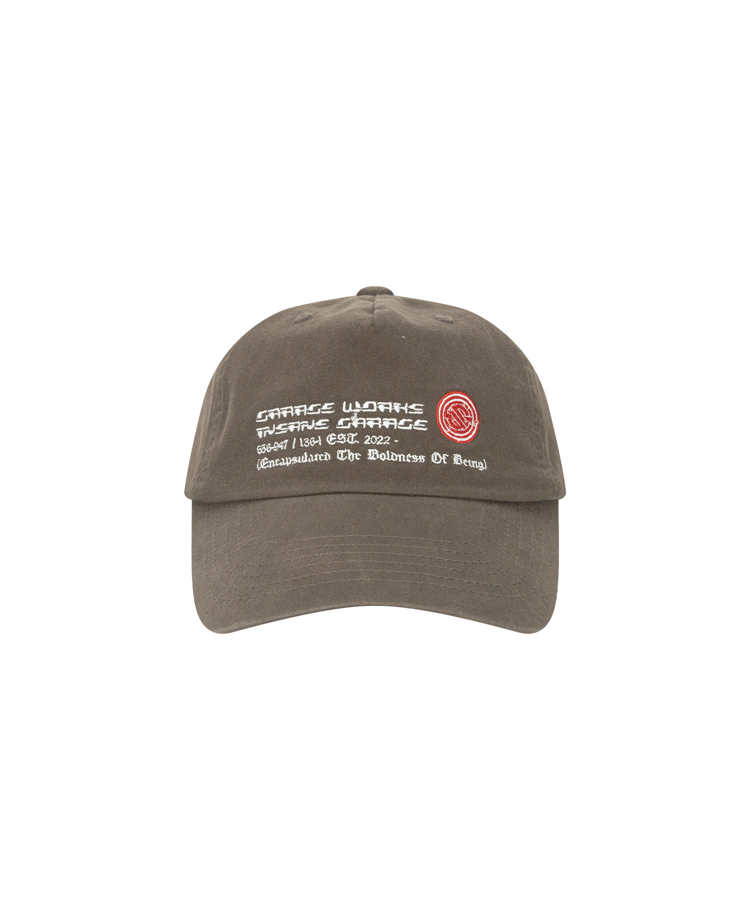 INSANE GARAGE WORKS CAP_BROWN