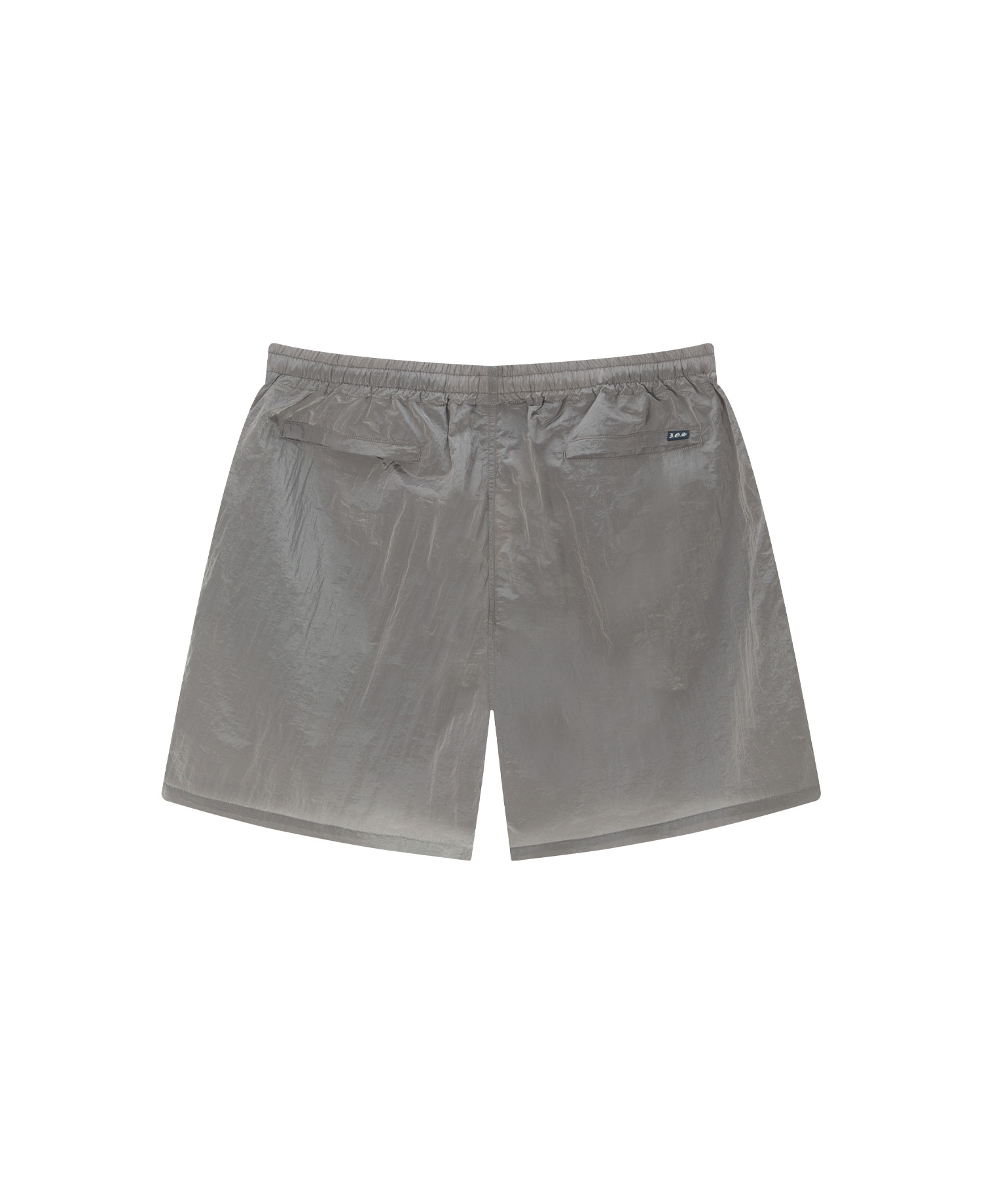 INSANE BASIC GRAPHIC NYLON SHORTS_GRAY