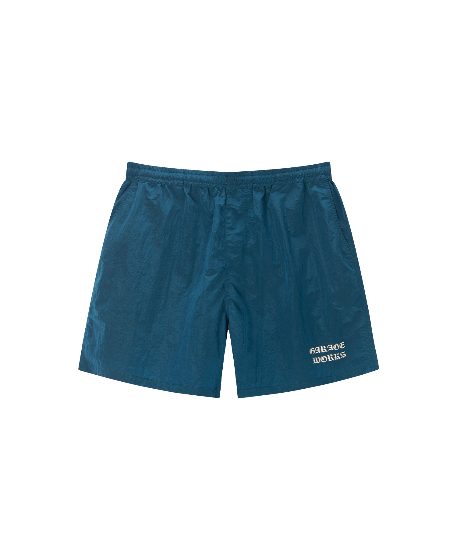 INSANE BASIC GRAPHIC NYLON SHORTS_MIDNIGHT