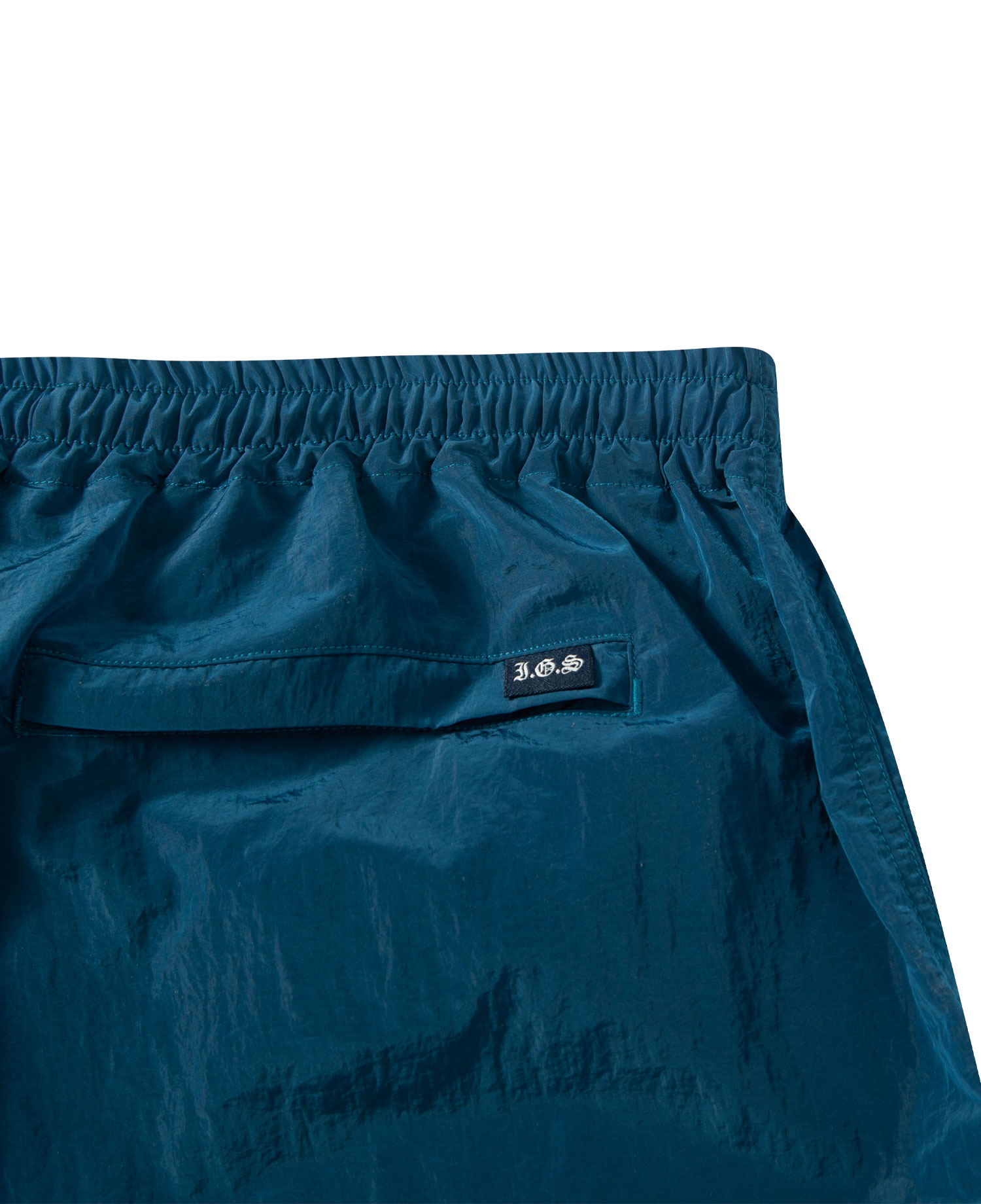INSANE BASIC GRAPHIC NYLON SHORTS_MIDNIGHT