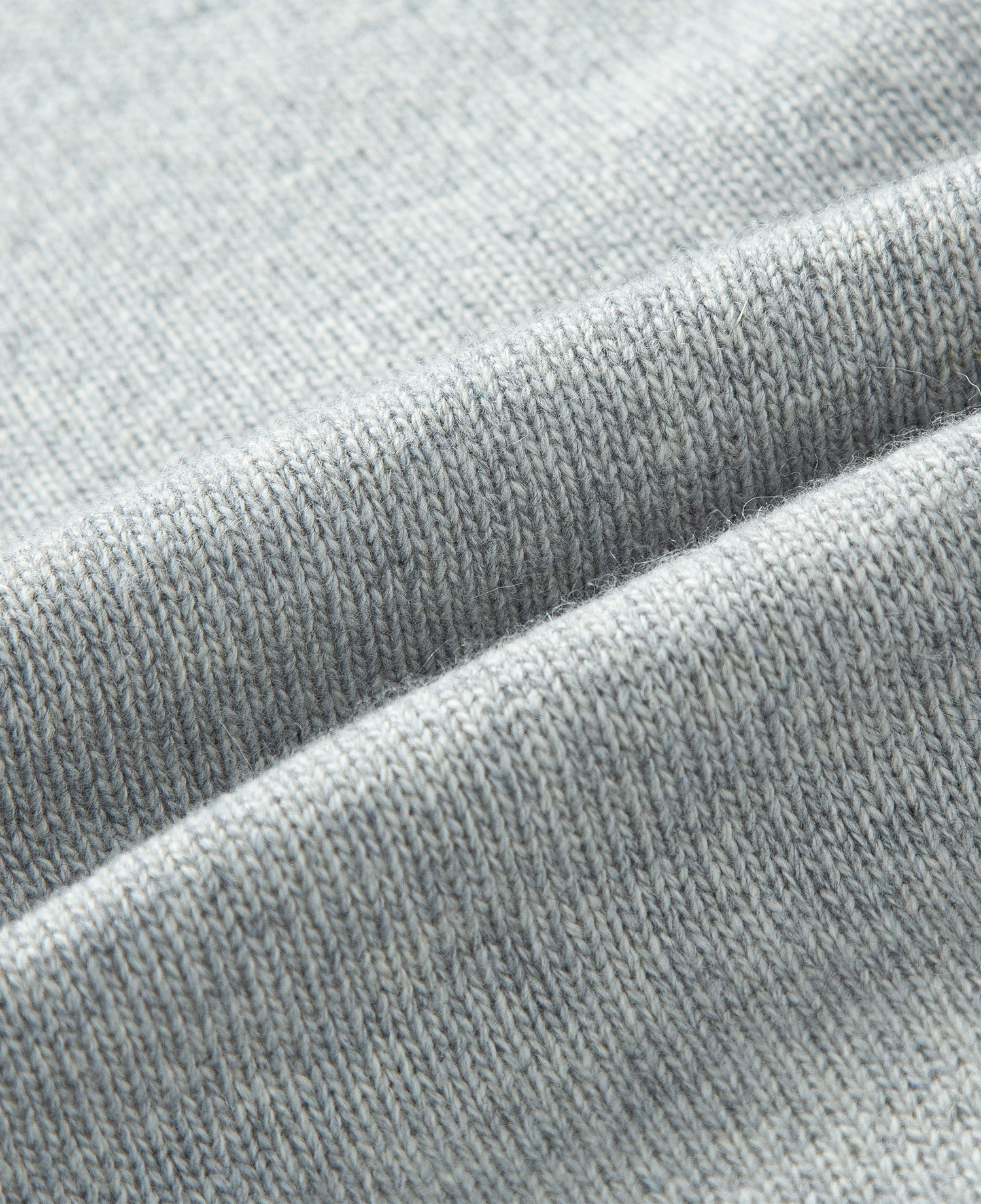 INSANE BASIC FULL ZIP-UP KNIT_OATMEAL