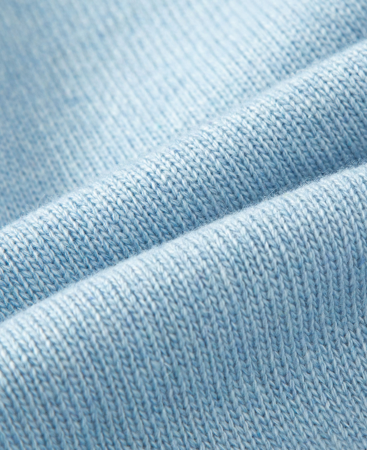 INSANE BASIC FULL ZIP-UP KNIT_LIGHT BLUE