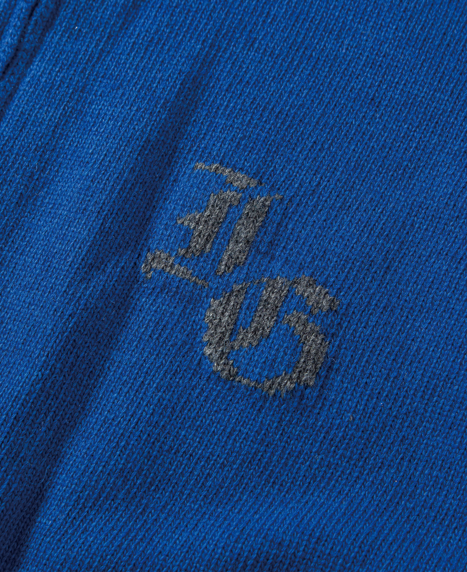 INSANE BASIC FULL ZIP-UP KNIT_BLUE