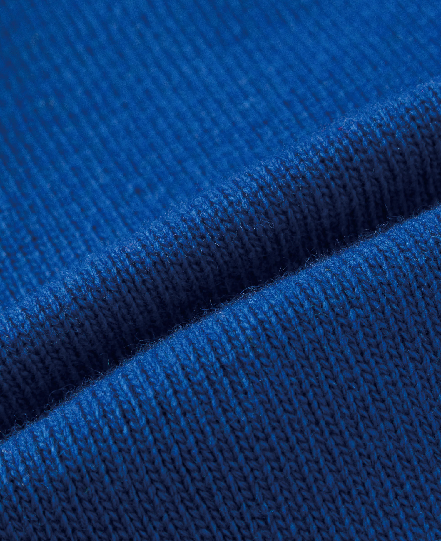 INSANE BASIC FULL ZIP-UP KNIT_BLUE