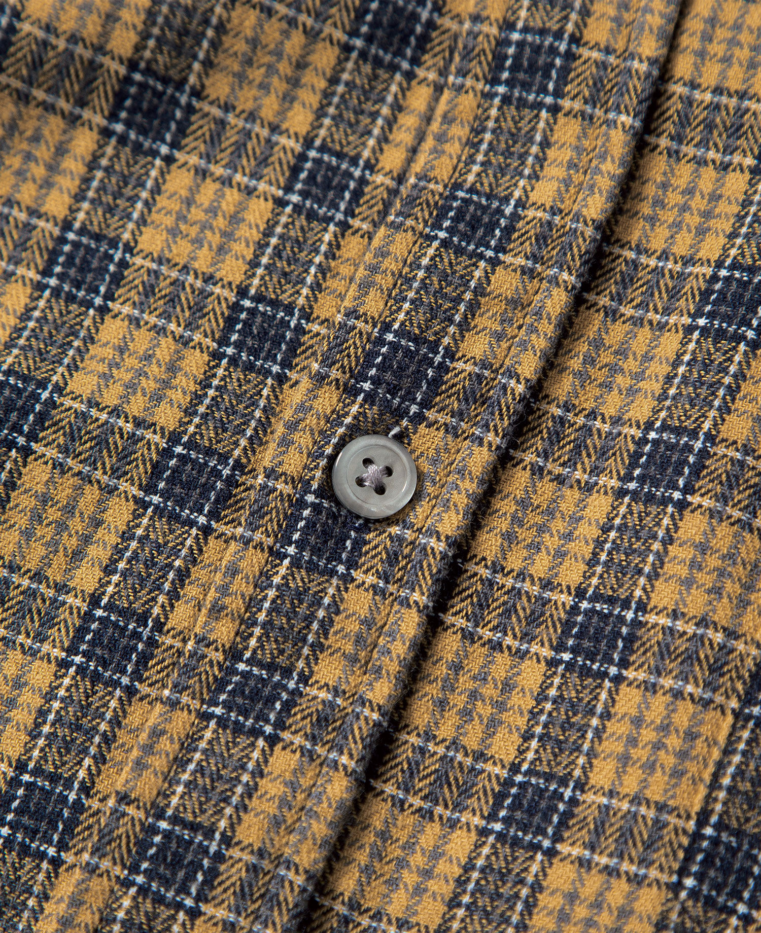 INSANE WASHED CHECK SHIRT_YELLOW