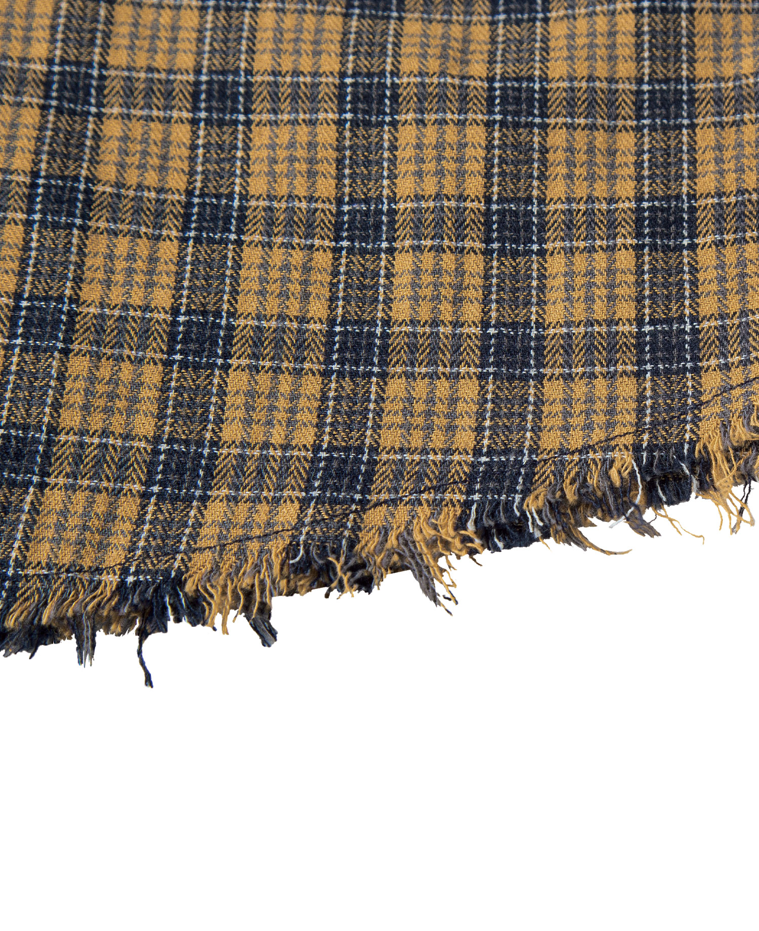 INSANE WASHED CHECK SHIRT_YELLOW