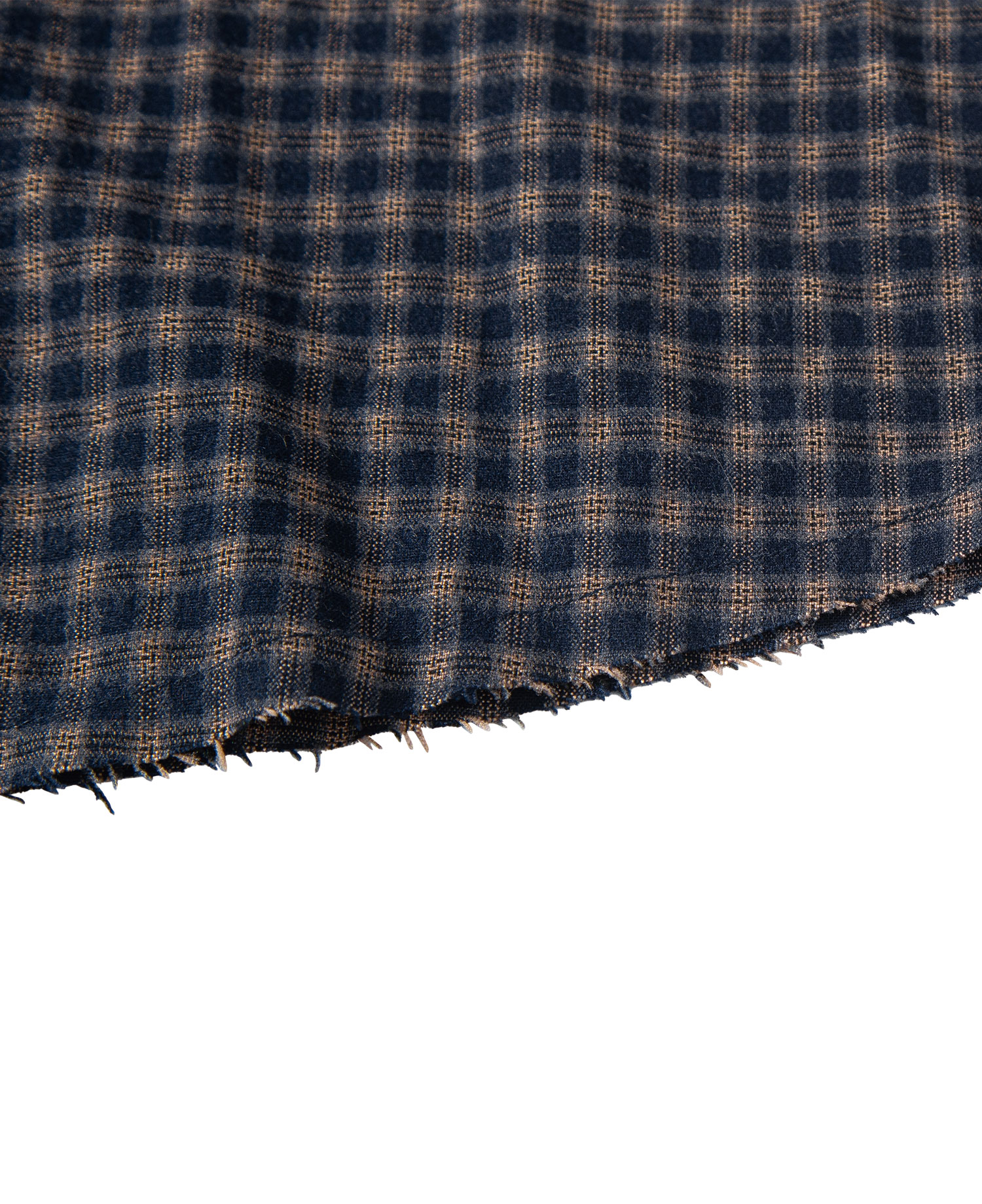 INSANE WASHED CHECK SHIRT_NAVY