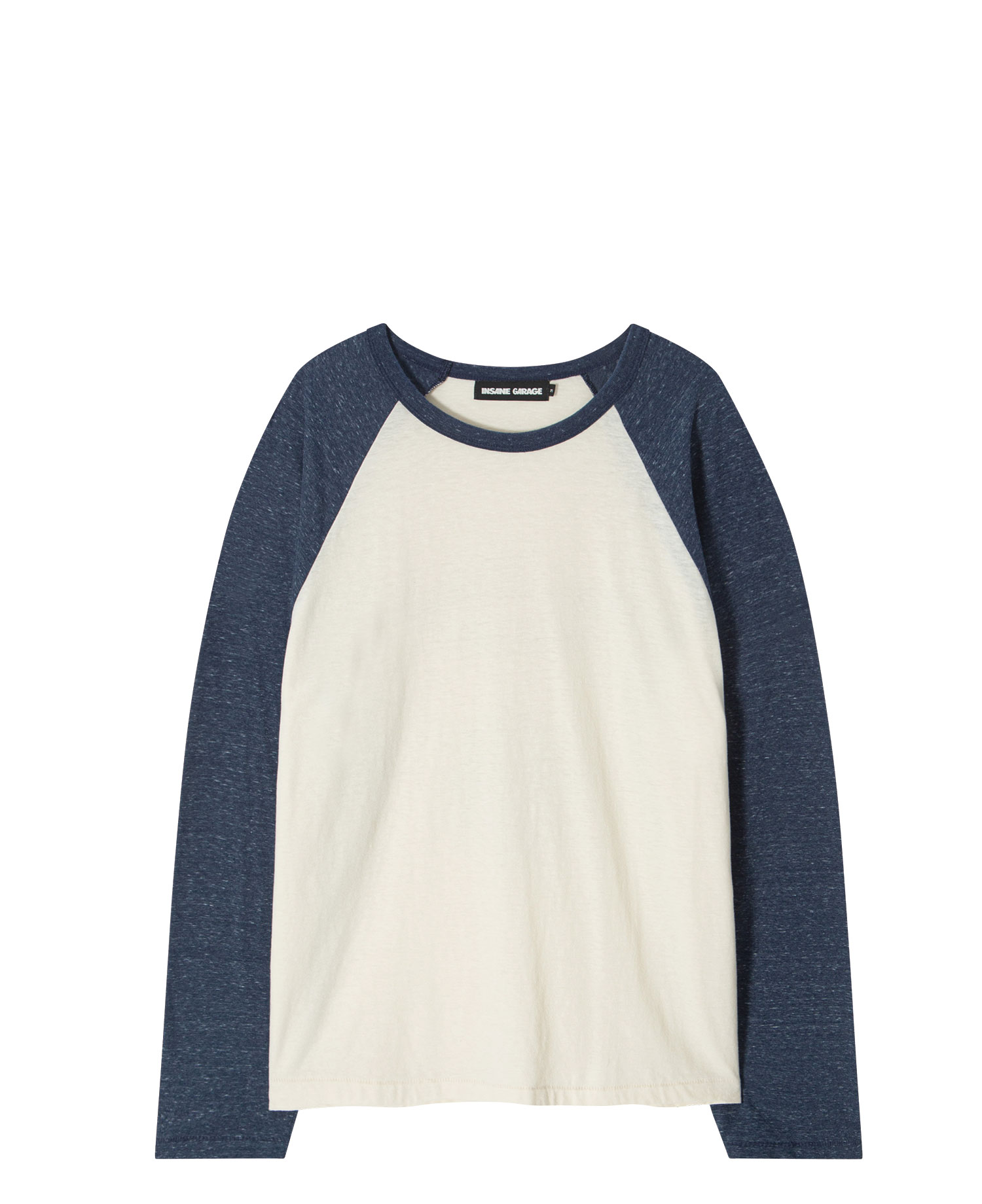 INSANE RAGLAN LONG SLV_NAVY