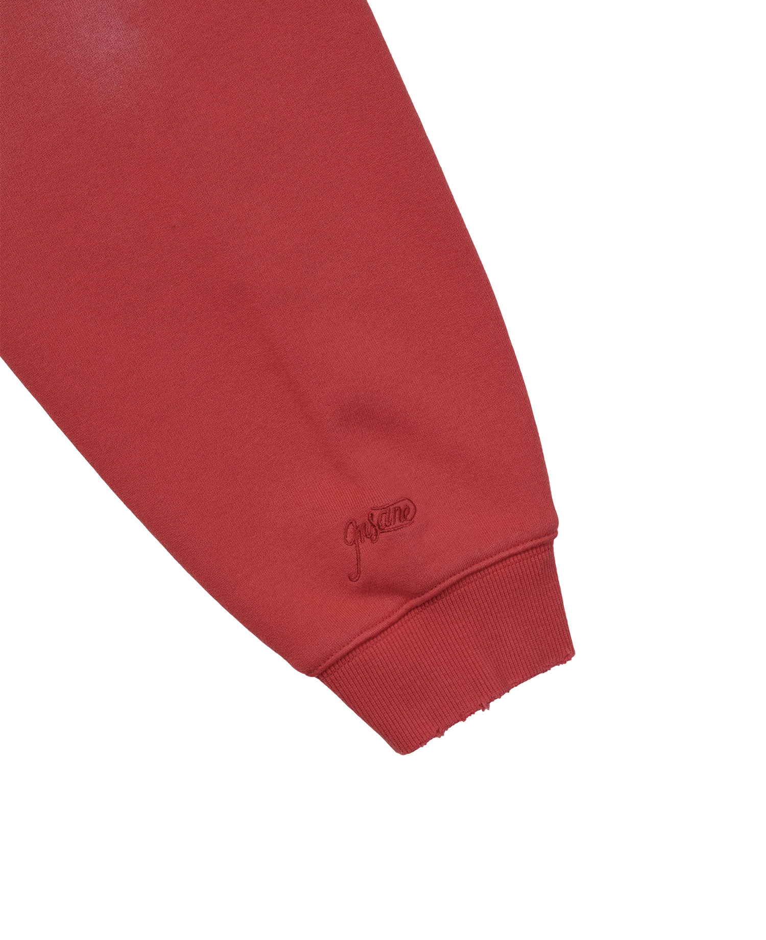 INSANE GARAGE | INSANE BASIC ZIP HOODIE_RED