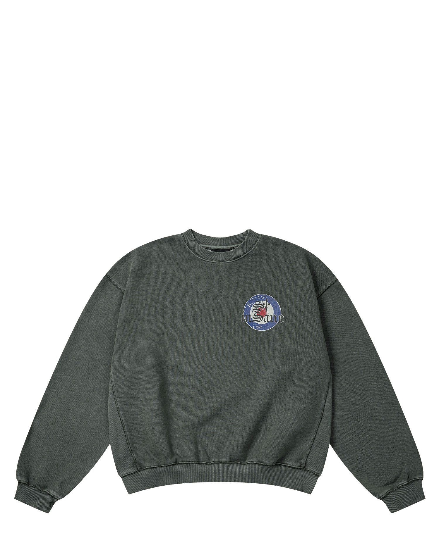 [IN5ANE 5PECIAL DAY] INSANE MODS SYMBOL SWEAT SHIRT_KHAKI