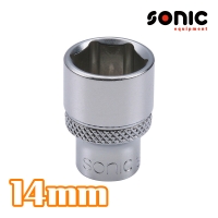 소닉 1/4인치 6각 소켓 14mm 21514