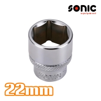 소닉 3/8인치 6각 소켓 22mm 22522