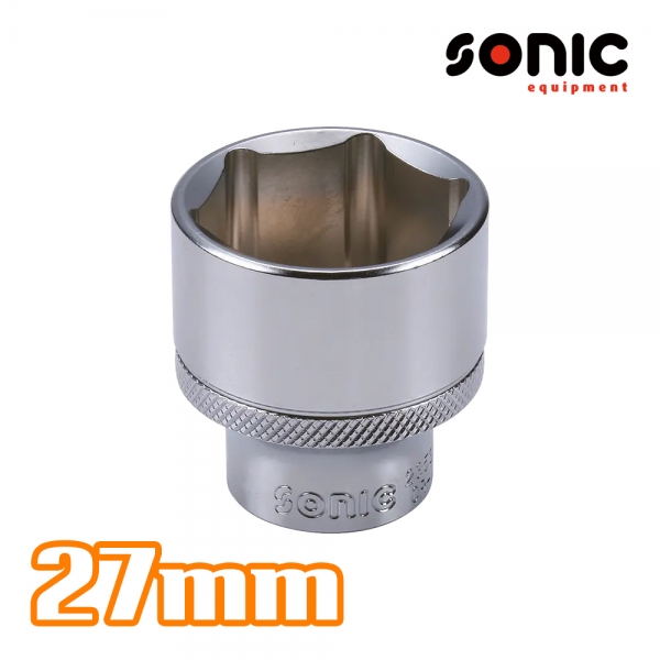 소닉 1/2인치 6각 소켓 27mm 23527