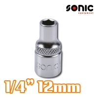 소닉 1/4인치 6각 소켓 12mm 21512