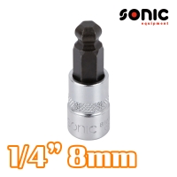 소닉 1/4인치 볼비트소켓 8mm 8103708
