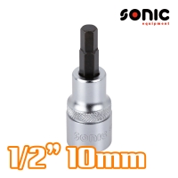 소닉 1/2인치 헤드소켓 10mm 83406210 육각비트소켓 헥스소켓