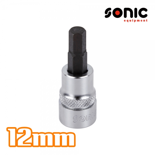 소닉 3/8인치 헤드소켓 12mm 8244812 육각비트소켓 헥스소켓