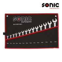 소닉 콤비네이션렌치세트 14pcs 6mm~22mm 601401