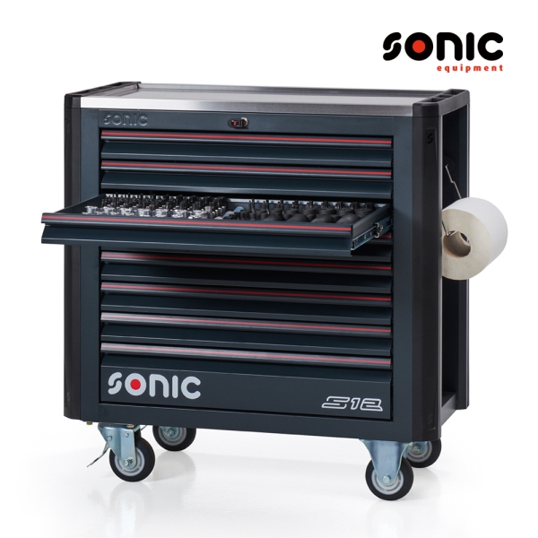 소닉 공구세트 519PCS NEXT S12 8단 이동식공구함 Sonic tools