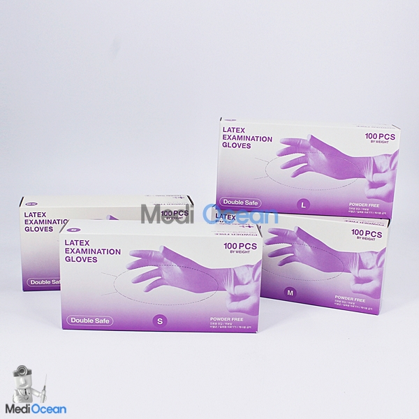 라텍스글러브(Latex Glove)- DOUBLE SAFE