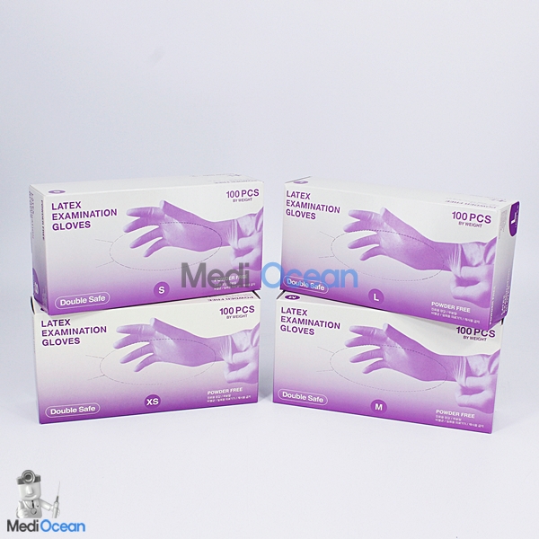 라텍스글러브(Latex Glove)- DOUBLE SAFE 카톤할인