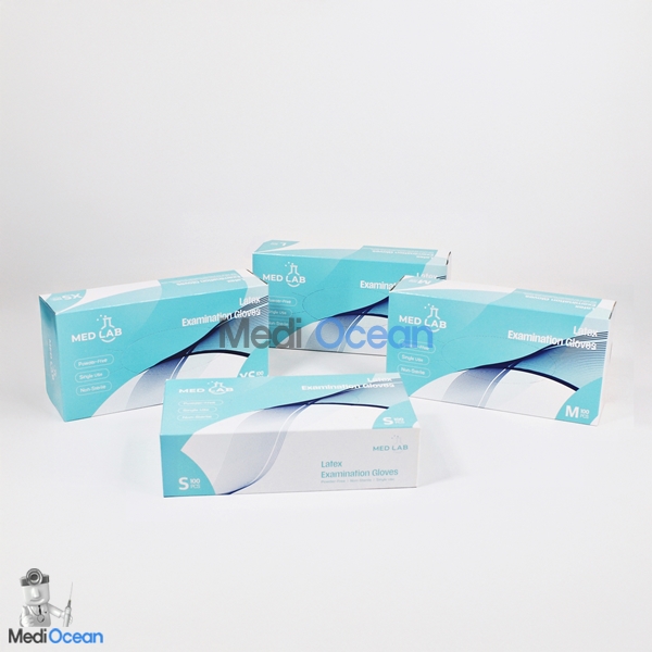 라텍스글러브(Latex Glove)-Medlab 카톤할인